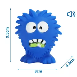 Piszcząca zabawka winylowa dla psa, Potworek Kolczasty, 8cm - 8719138148172