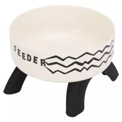 Ceramiczna miska podniesiona dla kota i psa, D14cm - 8719138148899