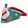 Bandana świąteczna dla psa i kota z Mikołajem, L23-40cm - 8719138144655