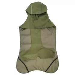 Płaszcz przeciwdeszczowy dla psa z kapturem, rozmiar 4XL - 8719138142453
