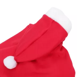 Świąteczna peleryna dla psa z kapturem, rozmiar XL - 8719138144716