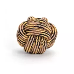 Piłka z bawełnianego sznura dla psa, D8cm - 8719138041824