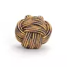 Piłka z bawełnianego sznura dla psa – wytrzymała zabawka 8 cm - 8719138041824