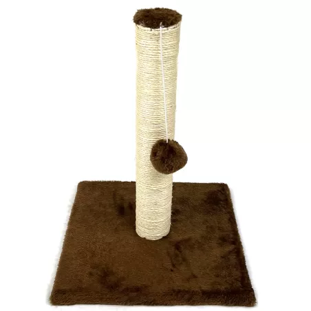 Klasyczny drapak dla kota z sizalową liną i piłeczkami – 39 cm - 8719138196647