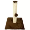 Klasyczny drapak dla kota z sizalową liną i piłeczkami – 39 cm - 8719138196647