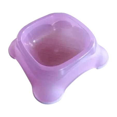 Miska plastikowa dla psa i kota na nóżkach 17,5cm - 8719138000685
