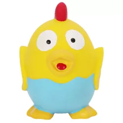 Piszcząca zabawka lateksowa dla psa, kurczaczek, 9,3cm - 8719138148240