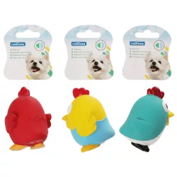 Piszcząca zabawka lateksowa dla psa, kurczaczek, 9,3cm - 8719138148240