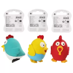 Piszcząca zabawka lateksowa dla psa, kurczaczek, 9,3cm - 8719138148240
