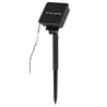 Solarna girlanda LED, krople deszczu, zimna biel - 8433325301033