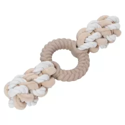 Podwójna zabawka z liny dla średnich i dużych psów 25x8.5x5cm - 8719138147823
