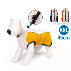 Pikowana kurtka zimowa dla psa, wodoodporna, rozmiar XXL - 8719138141210