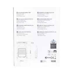 Przenośna lampa robocza halogen LED Ładowalny z usb reflektor 50W/5V - 8433325213244