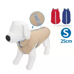 Kurtka dla psa ze stałym kołnierzem - rozmiar S (25cm) - 8719138141692
