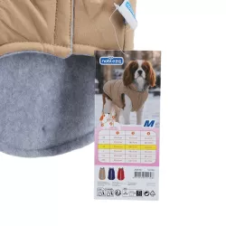 Kurtka dla psa ze stałym kołnierzem - rozmiar M (30cm) - 8719138141708