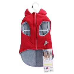 Kurtka dla psa ze stałym kołnierzem - rozmiar L (35cm) - 8719138141715
