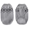 Sweter dla psa z geometrycznym wzorem - rozmiar M (30cm) - 8719138141944