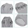 Sweter dla psa z geometrycznym wzorem - rozmiar M (30cm) - 8719138141944
