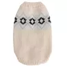 Sweter dla psa z geometrycznym wzorem - rozmiar XXL (45cm) - 8719138141975