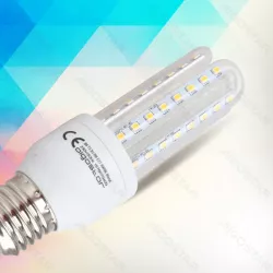 Żarówka LED U-kształtna 3U E27 12W, zimna biel 6500K, 1180lm - 8433325176068
