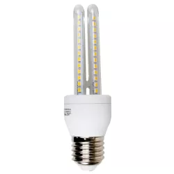 Żarówka LED U-kształtna 2U E27 8W, ciepła biel 3000K, 730lm - 8433325176105