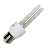 Żarówka LED U-kształtna 2U E27 8W, ciepła biel 3000K, 730lm - 8433325176105