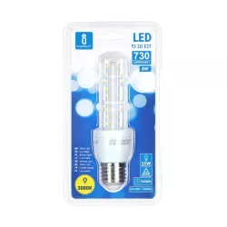 Żarówka LED U-kształtna 2U E27 8W, ciepła biel 3000K, 730lm - 8433325176105