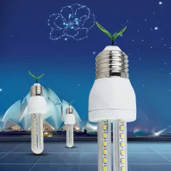 Żarówka LED U-kształtna 2U E27 8W, ciepła biel 3000K, 730lm - 8433325176105