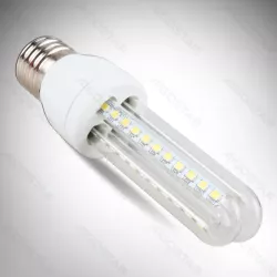 Żarówka LED U-kształtna 2U E27 8W, ciepła biel 3000K, 730lm - 8433325176105