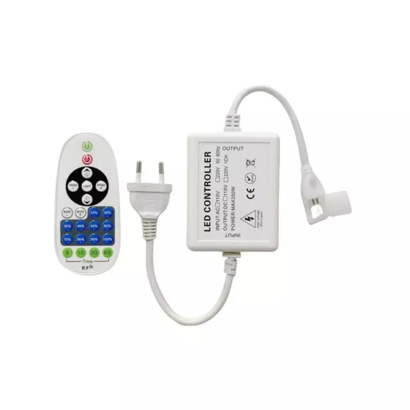Ściemniacz LED COB 230V RF z pilotem-5904703035688