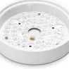 Wentylator sufitowy z oświetleniem LED 52 cale 3 łopatki biały - 8433325409074