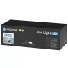 Wentylator sufitowy z oświetleniem LED 52 cale 5 łopatek czarny - 8433325409081