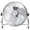 Wentylator podłogowy przemysłowy 14 cali 3 łopatki chrom 60W - 8433325199470