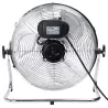 Wentylator podłogowy przemysłowy 14 cali 3 łopatki chrom 60W - 8433325199470