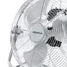 Wentylator podłogowy przemysłowy 14 cali 3 łopatki chrom 60W - 8433325199470