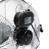 Wentylator podłogowy przemysłowy 14 cali 3 łopatki chrom 60W - 8433325199470