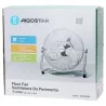 Wentylator podłogowy przemysłowy 14 cali 3 łopatki chrom 60W - 8433325199470