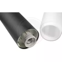 Lampa ogrodowa LED E27 Manila stojąca 65cm cza dym-
