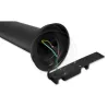 Lampa ogrodowa LED E27 Manila stojąca 65cm cza dym-