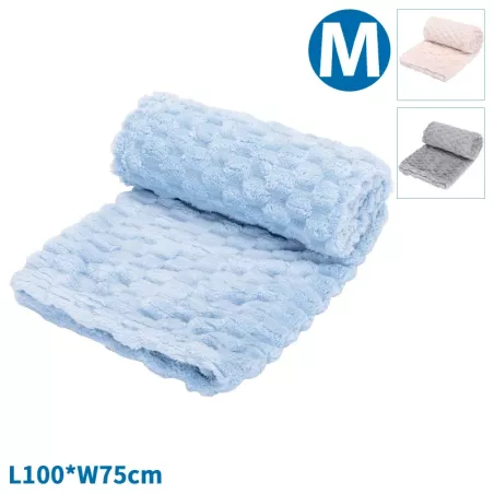 Koc polarowy dla zwierząt 100x75cm Złoty Żółw - 8719138142972