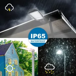 Latarnia uliczna slim 200W 230V 17400lm lampa mocowana do rury fi50 - 8433325213305