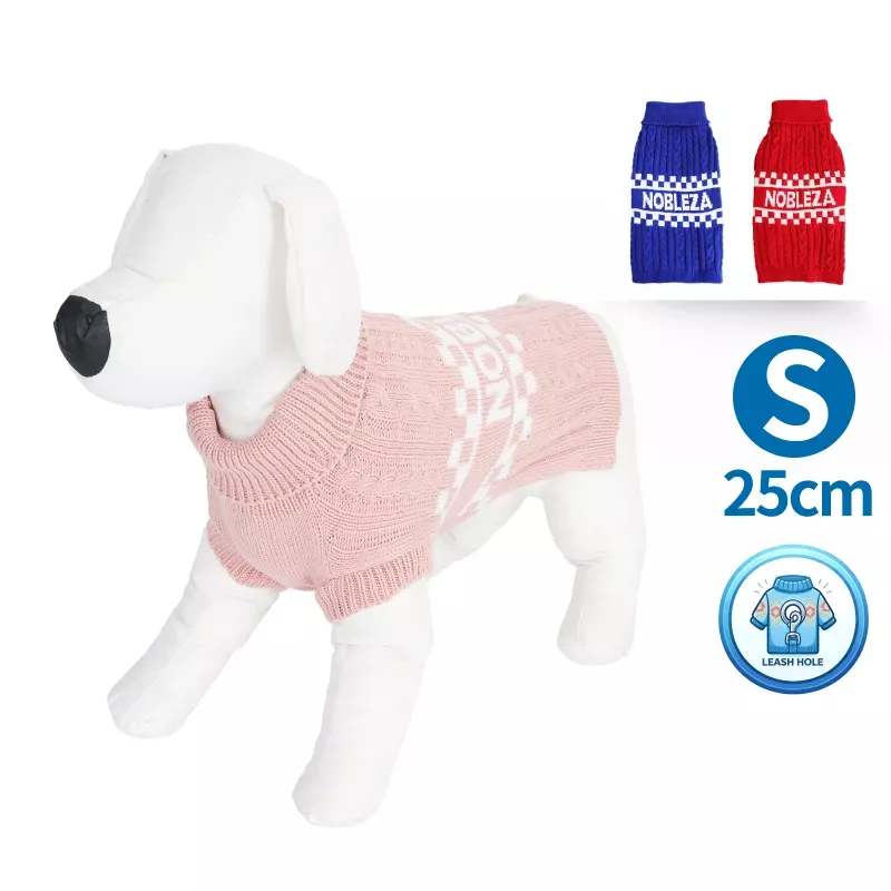 Stylowy sweter z golfem dla psa - 8719138141814