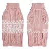 Stylowy sweter z golfem dla psa - 8719138141838