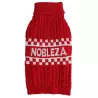 Stylowy sweter z golfem dla psa - 8719138141838