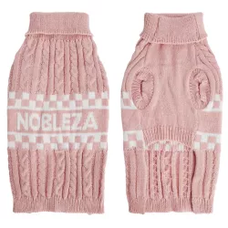 Stylowy sweter z golfem dla psa - 8719138141852