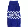 Stylowy sweter z golfem dla psa - 8719138141852