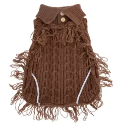 Stylowy sweter z golfem dla psa - 8719138141883