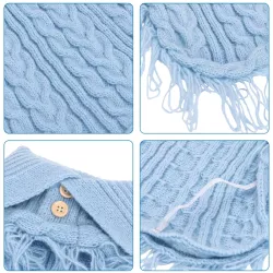 Stylowy sweter z golfem dla psa - 8719138141883