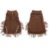 Stylowy sweter z golfem dla psa - 8719138141906