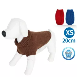 Stylowy sweter z golfem dla psa - 8719138141982